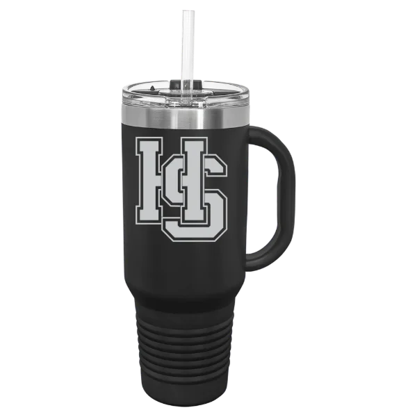 Hampden-Sydney College Polar Camel 40 oz. Travel Mug with Snap Lid & Straw