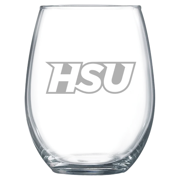 Hardin-Simmons University Polar Camel 15 oz. Stemless Wine Glass