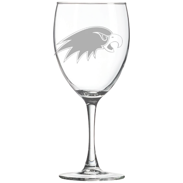Hartwick College Polar Camel 10 1/2 oz. Wine Glass