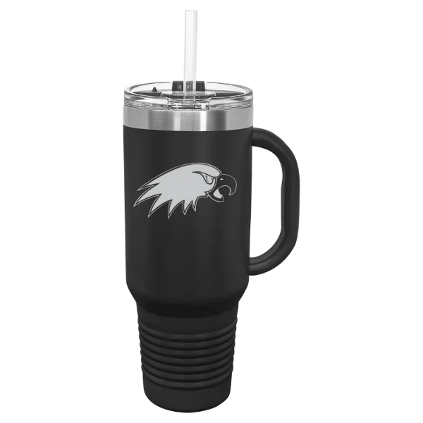 Hartwick College Polar Camel 40 oz. Travel Mug with Snap Lid & Straw