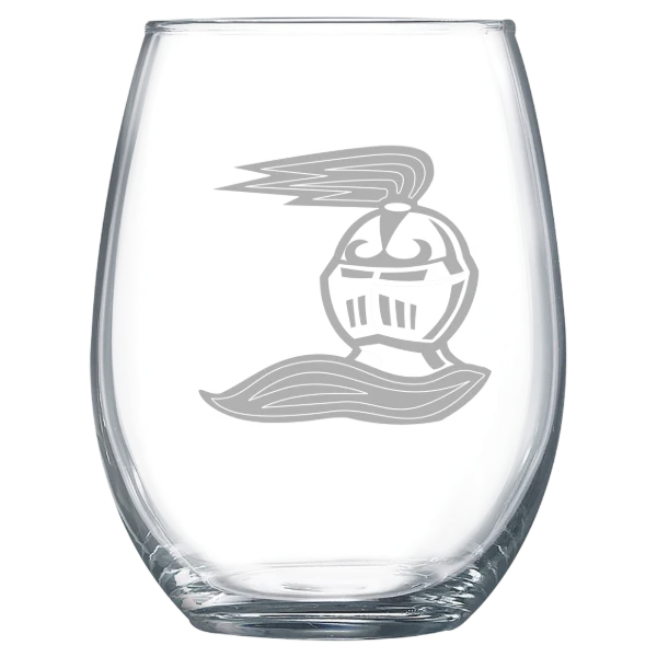 Heidelberg University Polar Camel 15 oz. Stemless Wine Glass