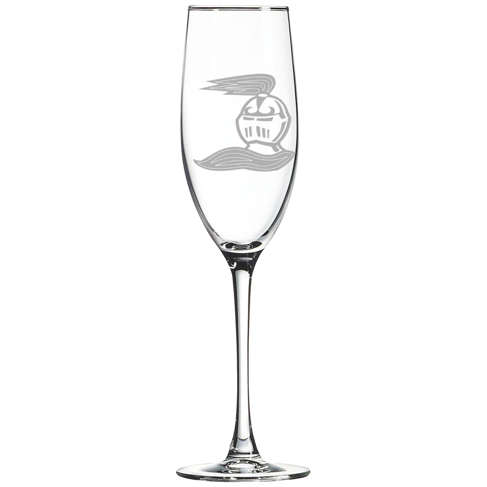 Heidelberg University Polar Camel 8 oz. Champagne Flute