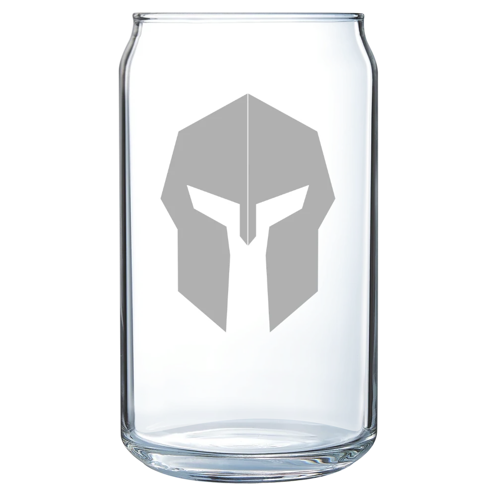Hendrix College Polar Camel 16 oz. Can Glass