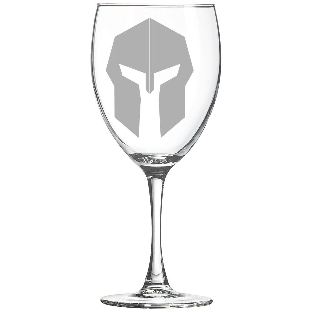 Hendrix College Polar Camel 10 1/2 oz. Wine Glass