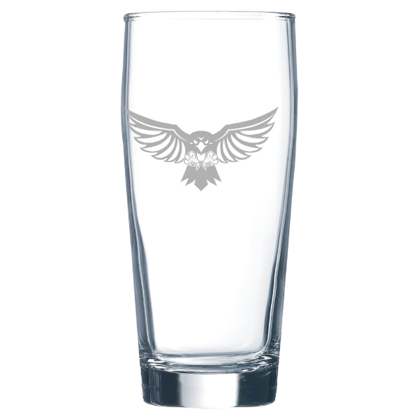 Hilbert College Polar Camel 16 oz. Willi Becher Beer Glass