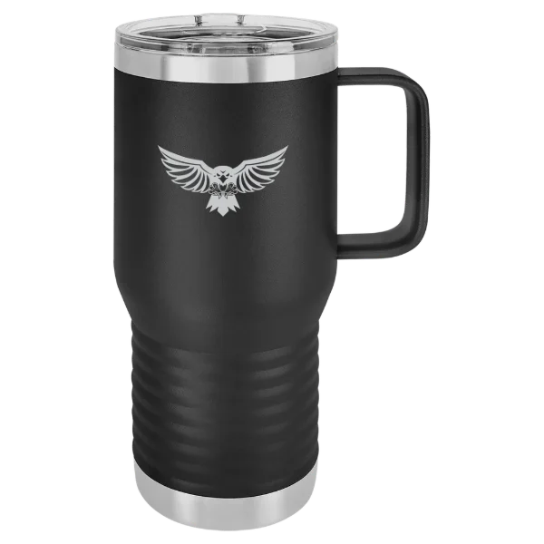 Hilbert College Polar Camel 20 oz. Travel Mug with Slider Lid