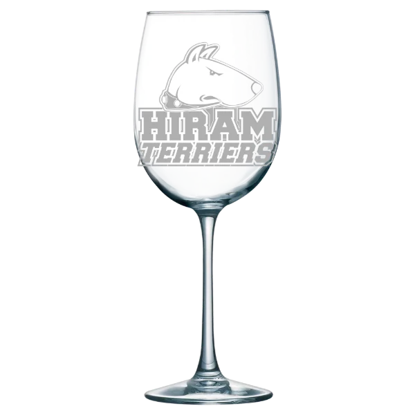 Hiram College Polar Camel 19 oz. Wine Glass