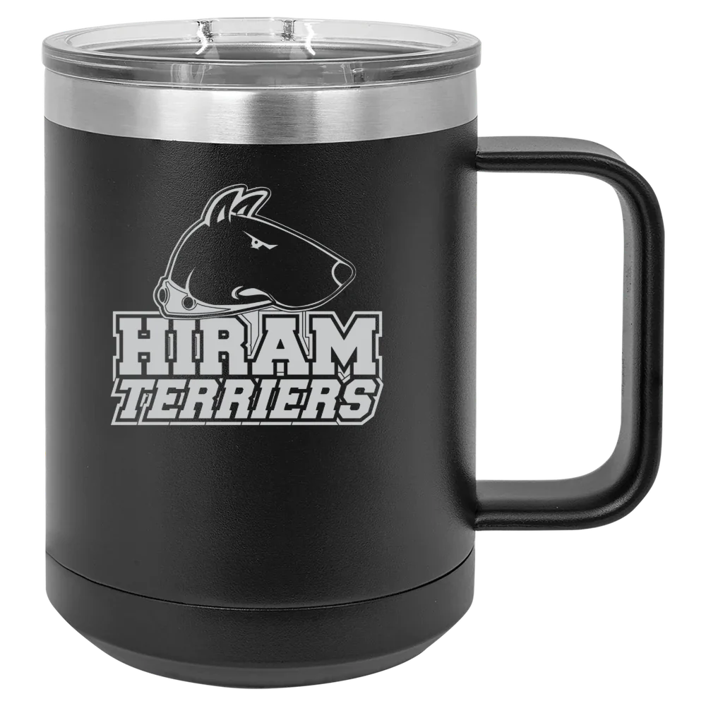 Hiram College Polar Camel 15 oz. Mug with Slider Lid