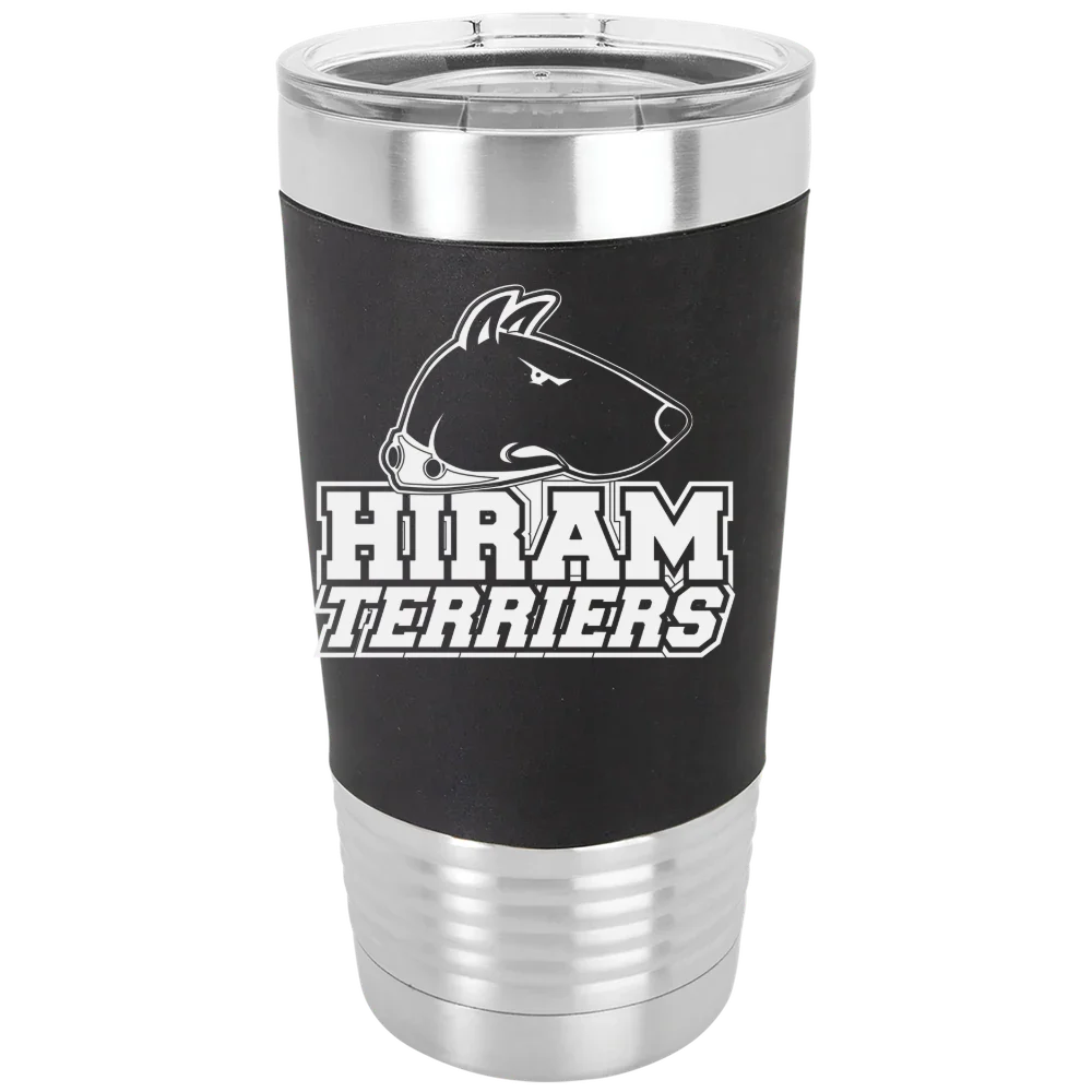 Hiram College Polar Camel 20 oz. Silicone Grip Tumbler with Standard Lid