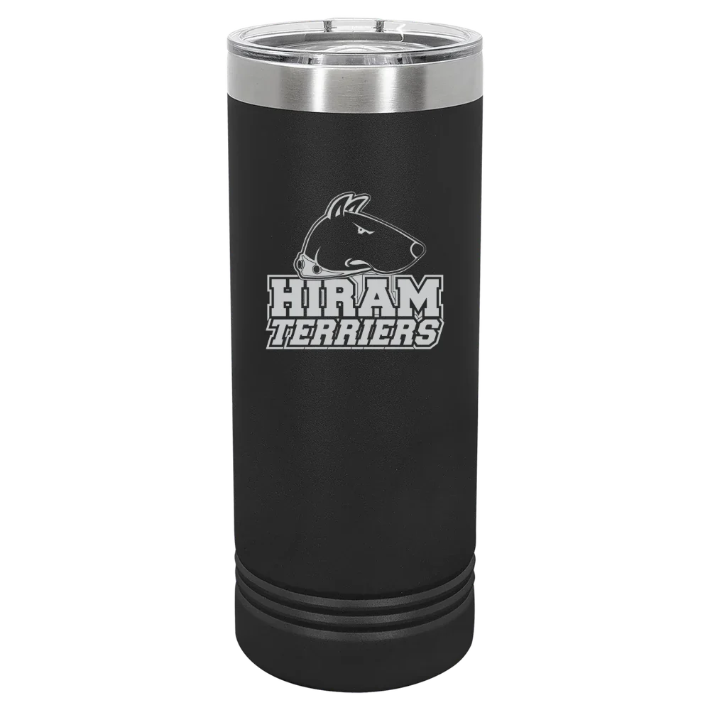 Hiram College Polar Camel 22 oz. Skinny Tumbler with Slider Lid