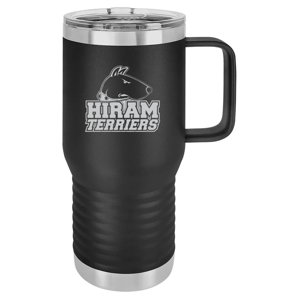 Hiram College Polar Camel 20 oz. Travel Mug with Slider Lid