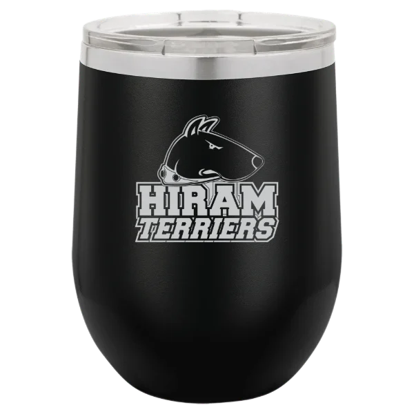 Hiram College Polar Camel 12 oz. Stemless Wine Tumbler