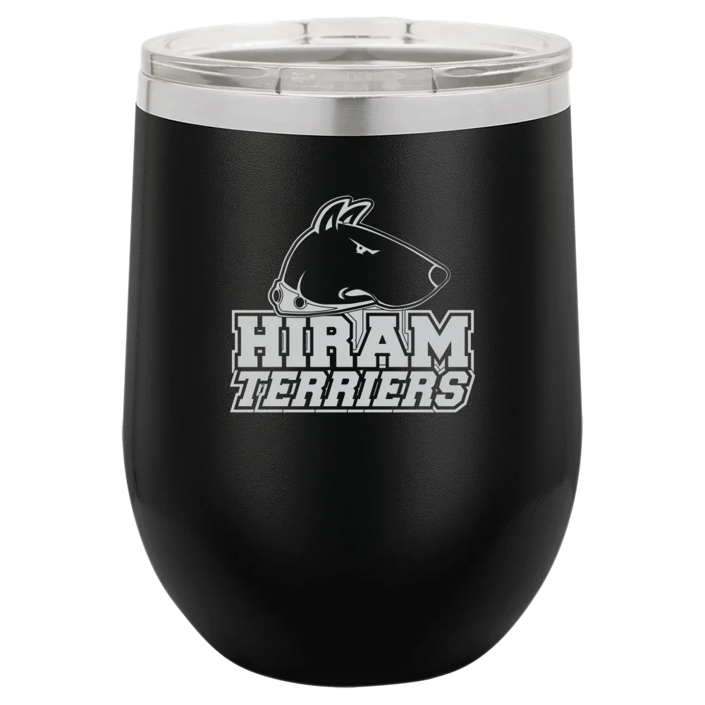 Hiram College Polar Camel 12 oz. Stemless Wine Tumbler