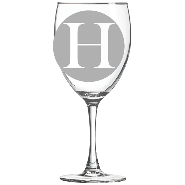 Hollins University Polar Camel 10 1/2 oz. Wine Glass