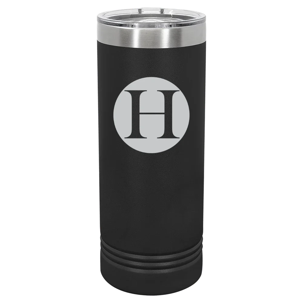 Hollins University Polar Camel 22 oz. Skinny Tumbler with Slider Lid
