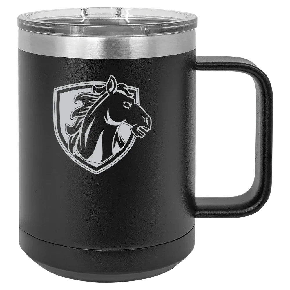 Hood College Polar Camel 15 oz. Mug with Slider Lid