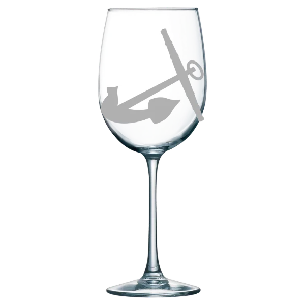 Hope College Polar Camel 19 oz. Wine Glass