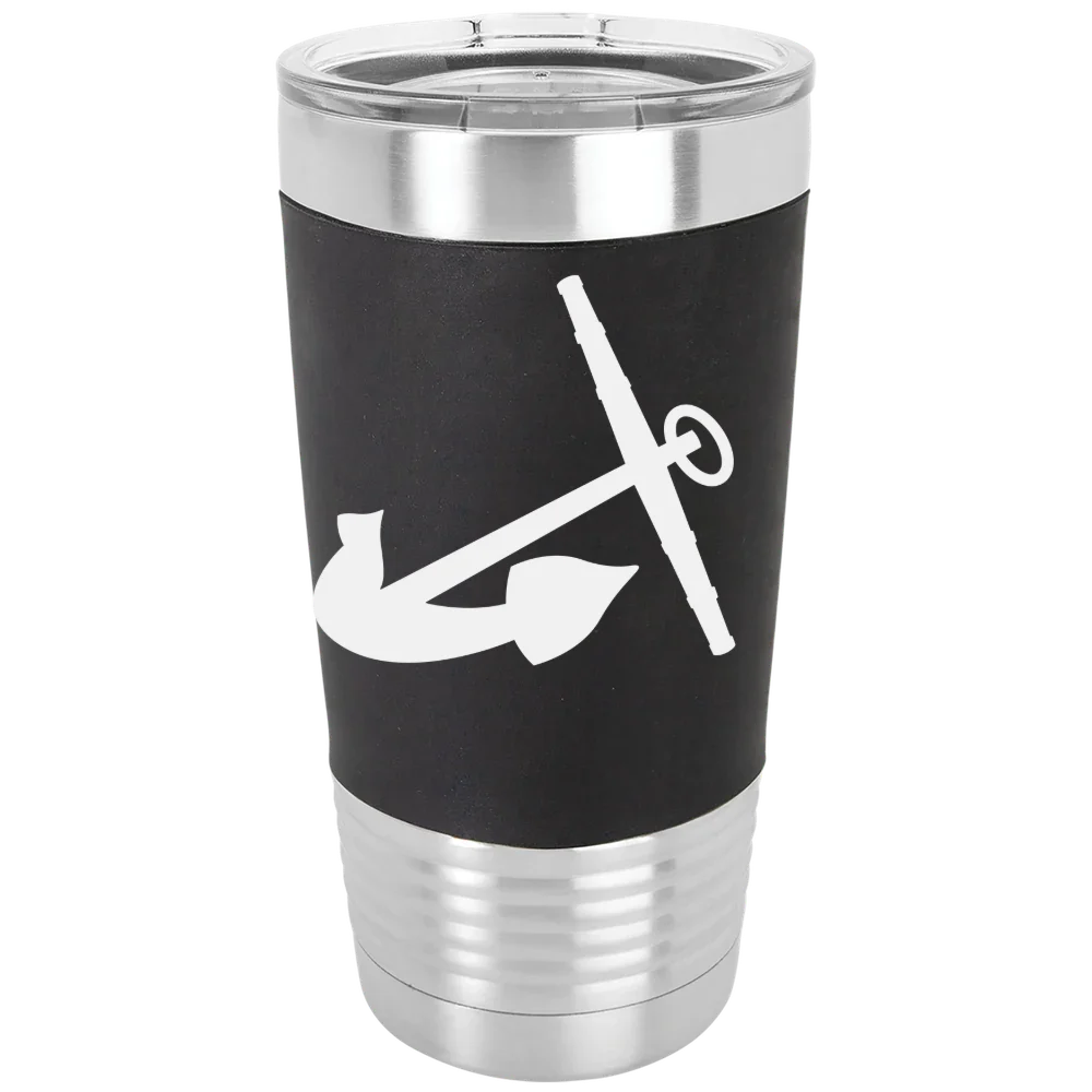 Hope College Polar Camel 20 oz. Silicone Grip Tumbler with Standard Lid