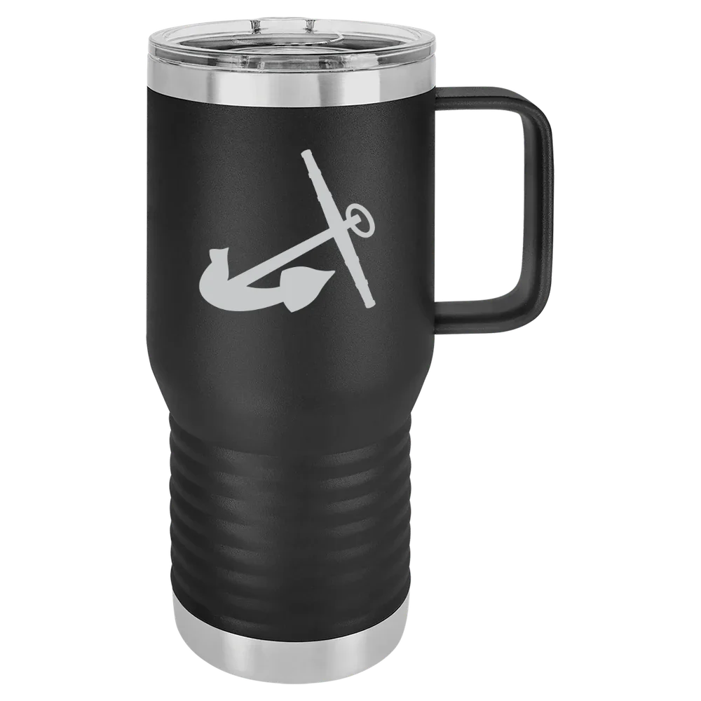 Hope College Polar Camel 20 oz. Travel Mug with Slider Lid