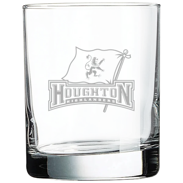 Houghton University Polar Camel 10 1/2 oz. On The Rocks Glass