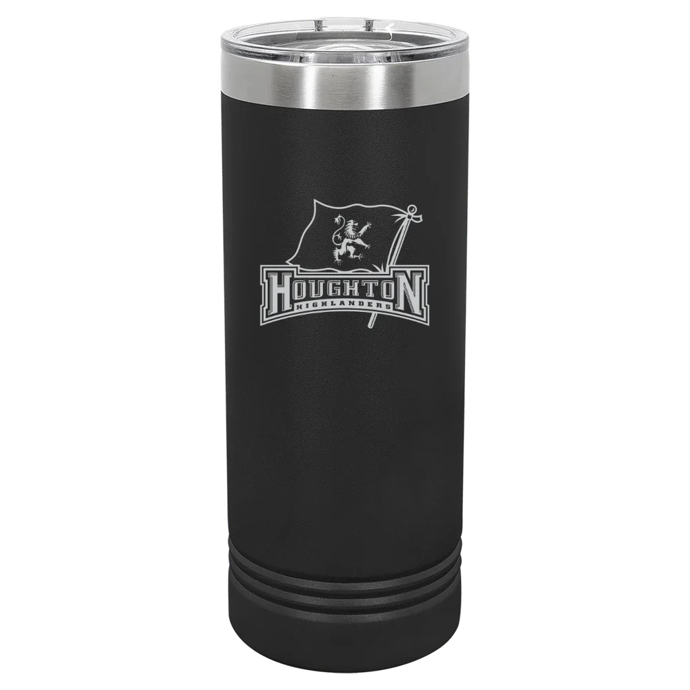 Houghton University Polar Camel 22 oz. Skinny Tumbler with Slider Lid