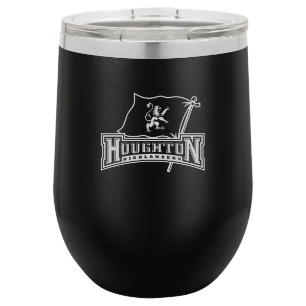 Houghton University Polar Camel 12 oz. Stemless Wine Tumbler