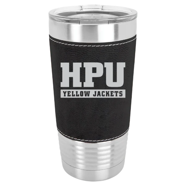 Howard Payne University Polar Camel 20 oz. Leatherette Grip Tumbler with Standard Lid