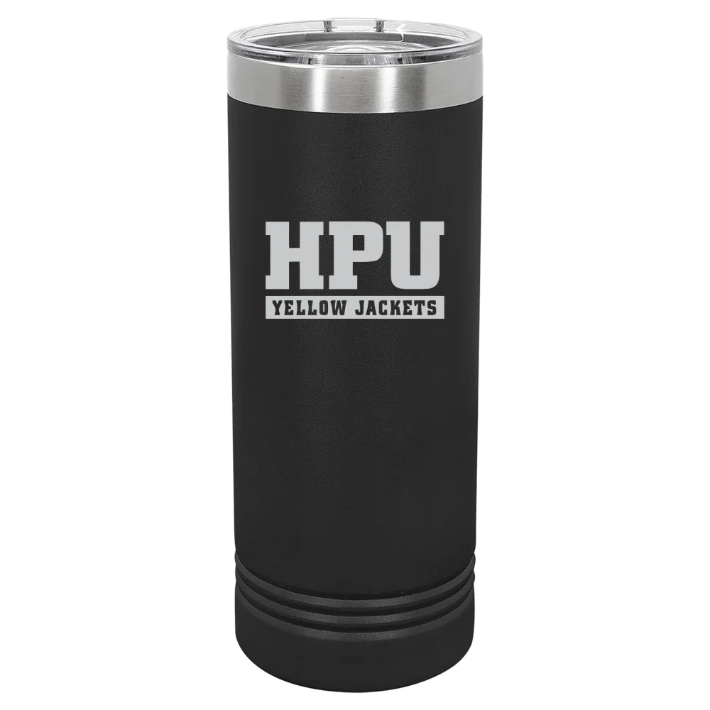 Howard Payne University Polar Camel 22 oz. Skinny Tumbler with Slider Lid