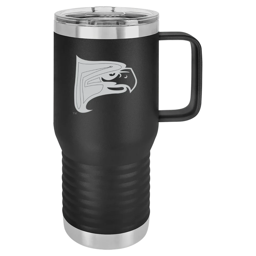 Hunter College Polar Camel 20 oz. Travel Mug with Slider Lid