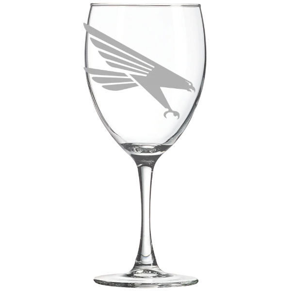 Huntingdon College Polar Camel 10 1/2 oz. Wine Glass