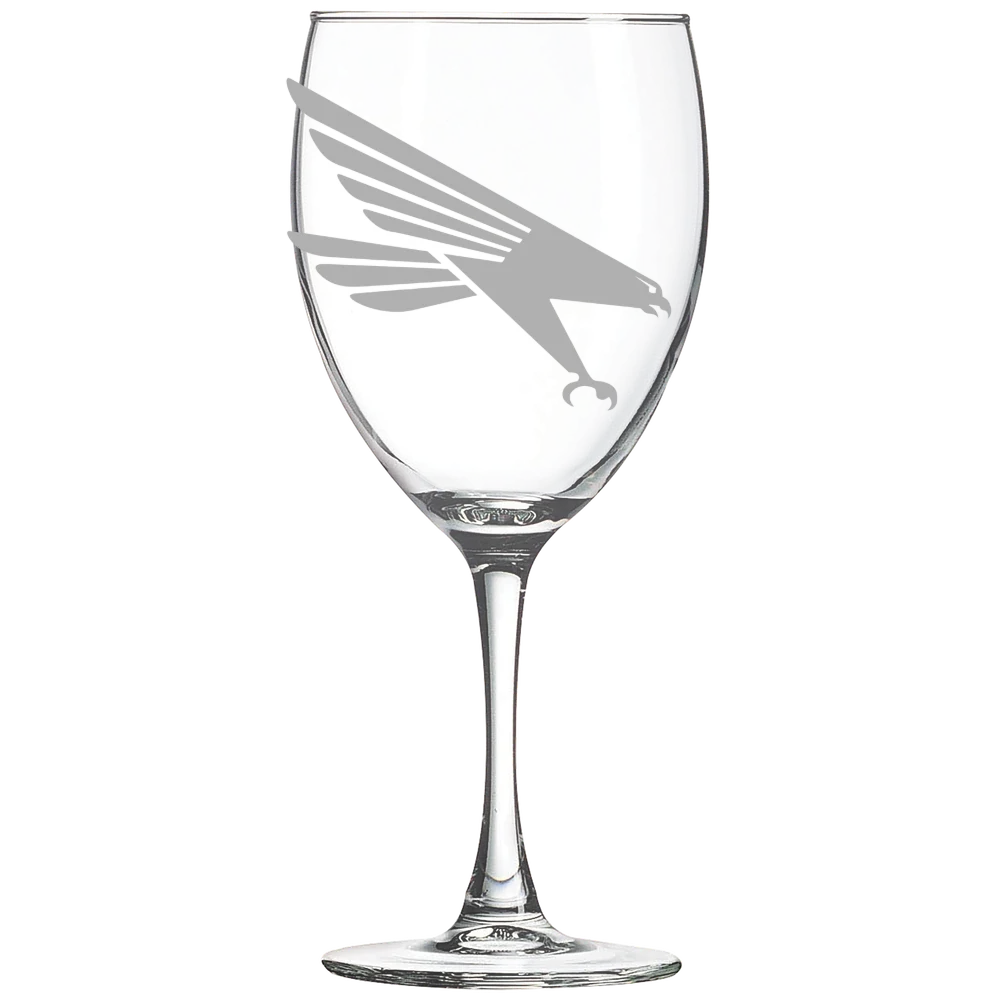 Huntingdon College Polar Camel 10 1/2 oz. Wine Glass