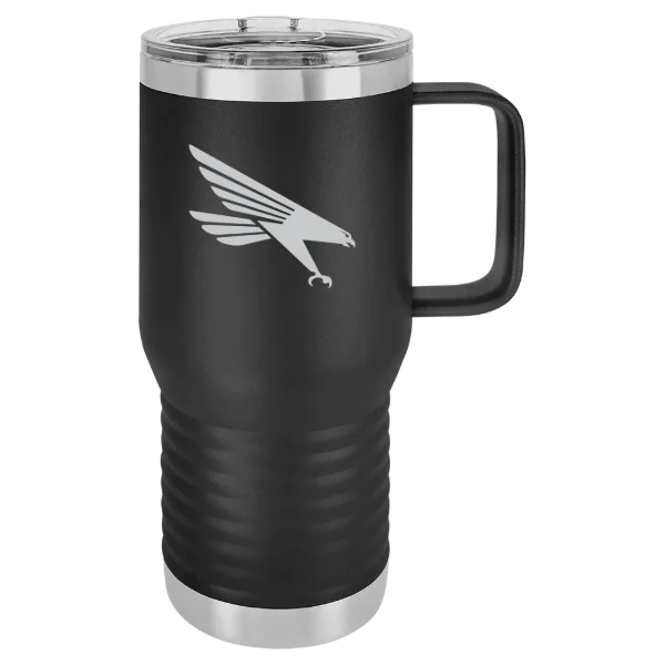 Huntingdon College Polar Camel 20 oz. Travel Mug with Slider Lid