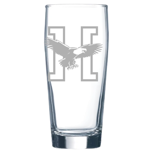 Husson University Polar Camel 16 oz. Willi Becher Beer Glass