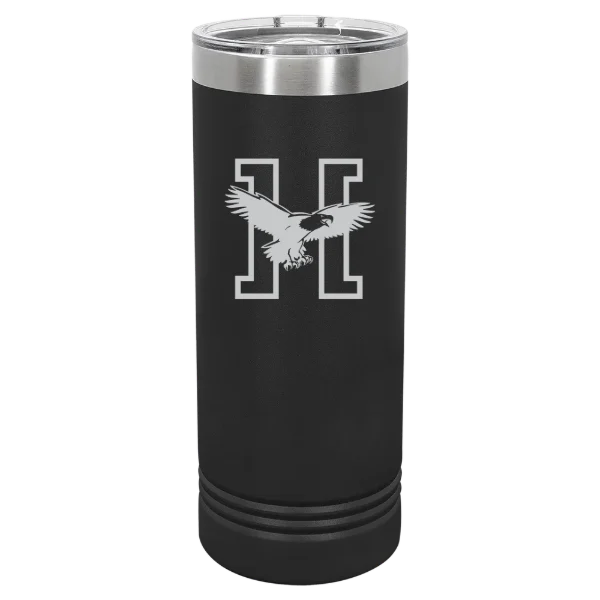 Husson University Polar Camel 22 oz. Skinny Tumbler with Slider Lid