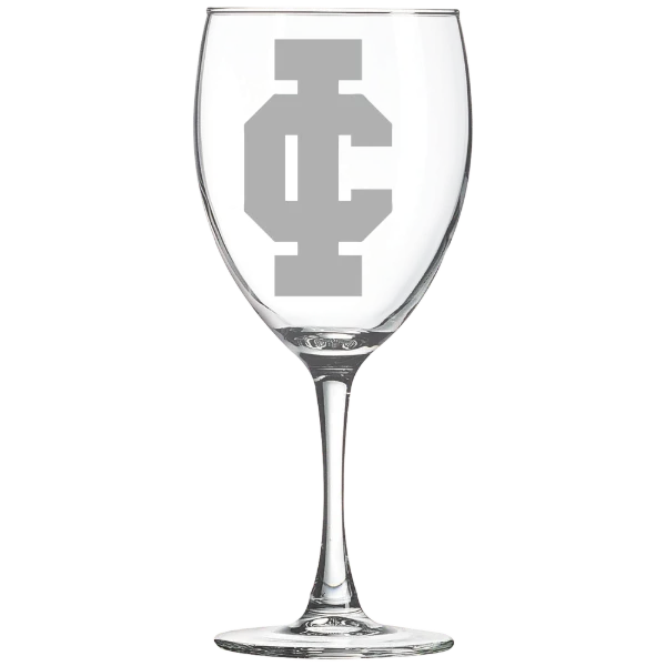 Illinois College Polar Camel 10 1/2 oz. Wine Glass
