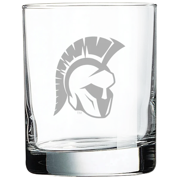Illinois Wesleyan University Polar Camel 10 1/2 oz. On The Rocks Glass