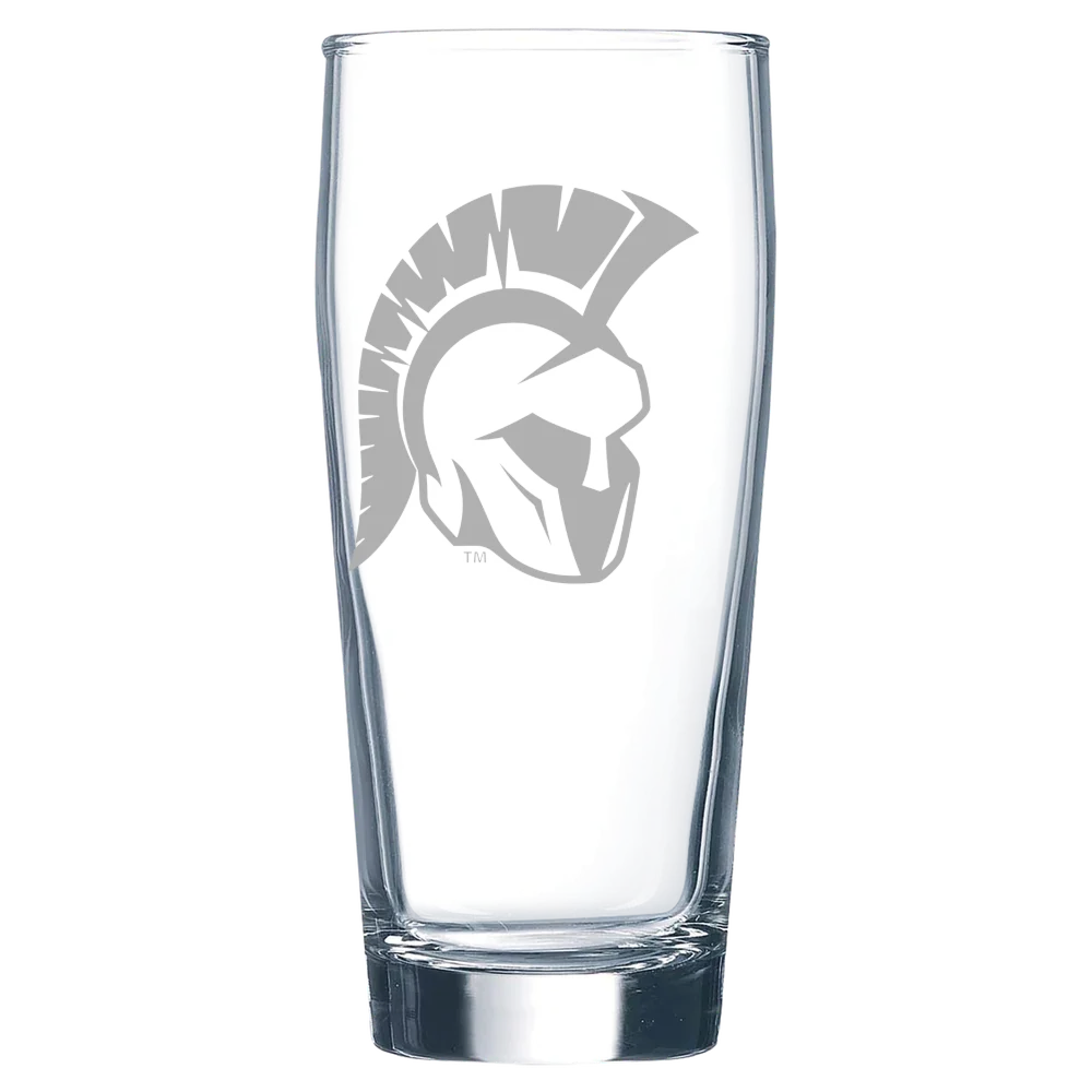 Illinois Wesleyan University Polar Camel 16 oz. Willi Becher Beer Glass