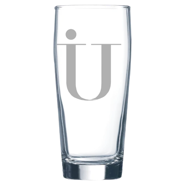 Immaculata University Polar Camel 16 oz. Willi Becher Beer Glass