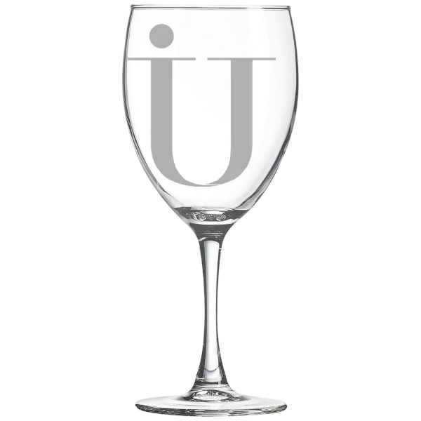 Immaculata University Polar Camel 10 1/2 oz. Wine Glass