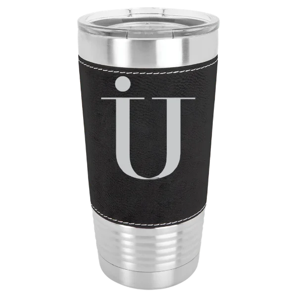 Immaculata University Polar Camel 20 oz. Leatherette Grip Tumbler with Standard Lid