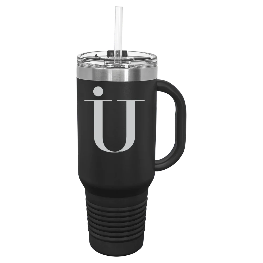 Immaculata University Polar Camel 40 oz. Travel Mug with Snap Lid & Straw