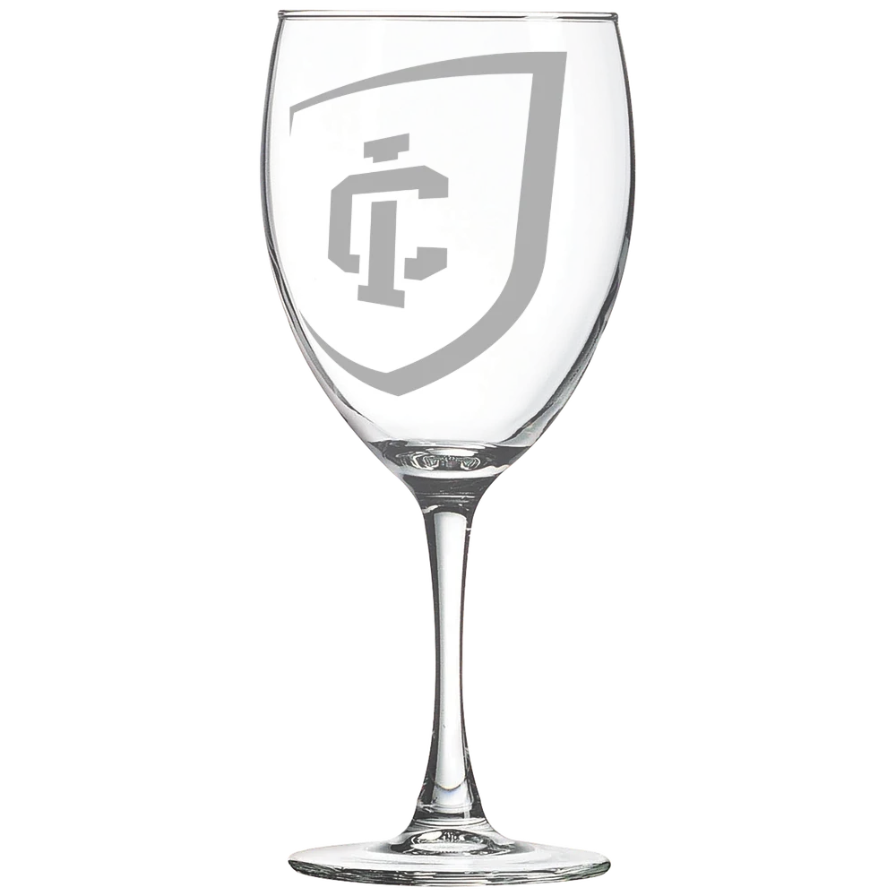 Ithaca College Polar Camel 10 1/2 oz. Wine Glass