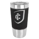 Ithaca College Polar Camel 20 oz. Leatherette Grip Tumbler with Standard Lid