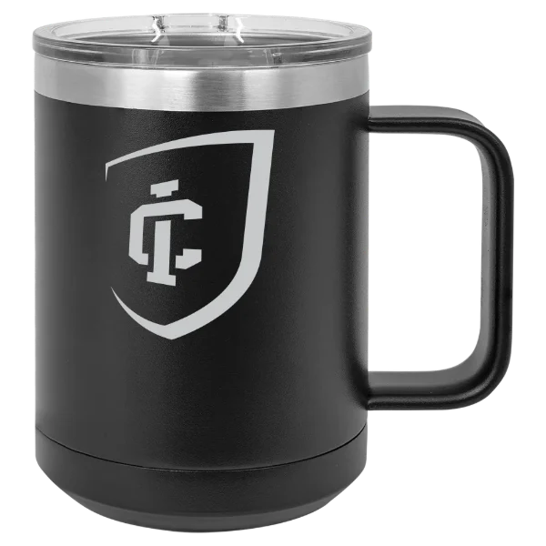 Ithaca College Polar Camel 15 oz. Mug with Slider Lid
