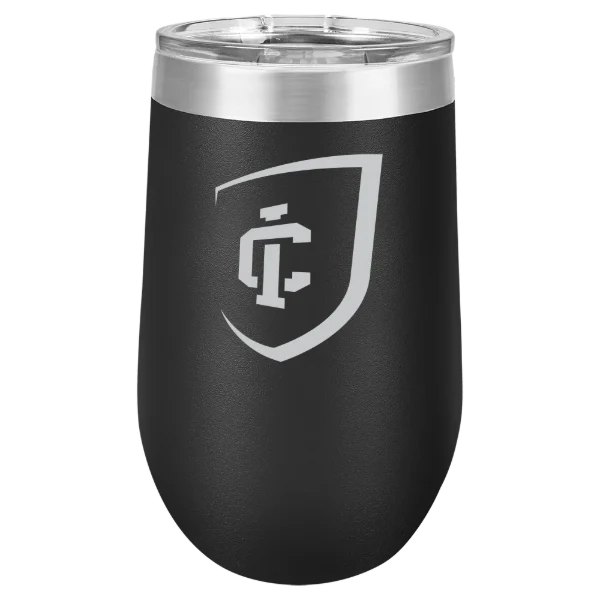 Ithaca College Polar Camel 16 oz. Stemless Wine Tumbler