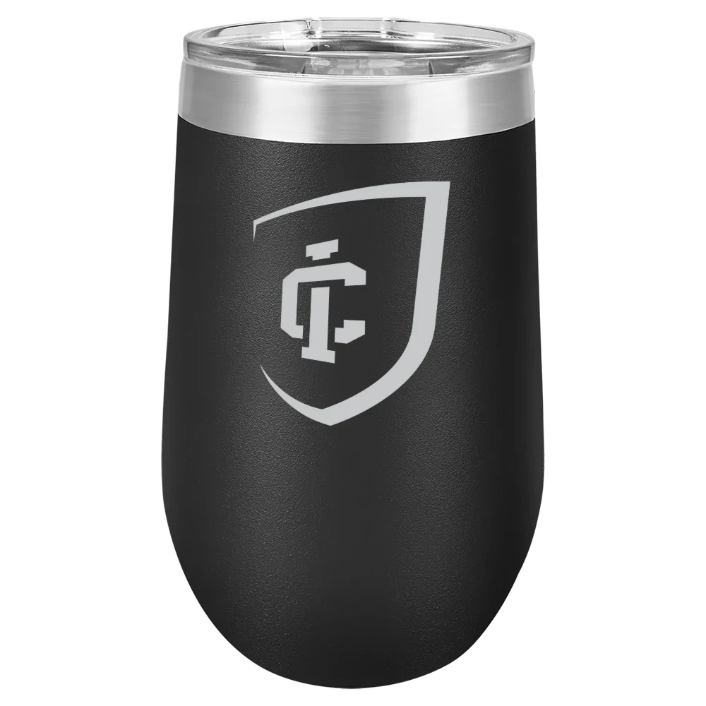 Ithaca College Polar Camel 16 oz. Stemless Wine Tumbler