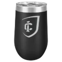 Ithaca College Polar Camel 16 oz. Stemless Wine Tumbler
