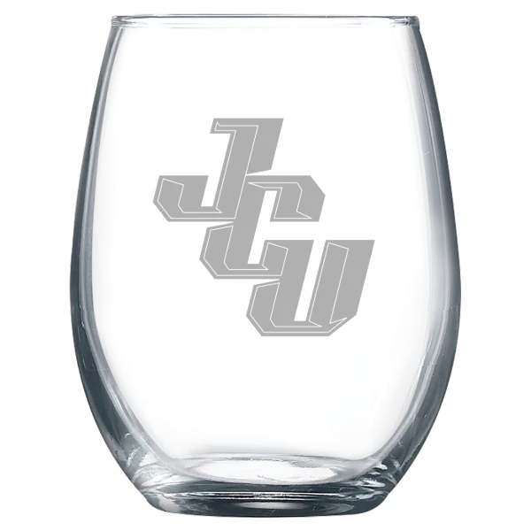 John Carroll University Polar Camel 9 oz. Stemless Wine Glass