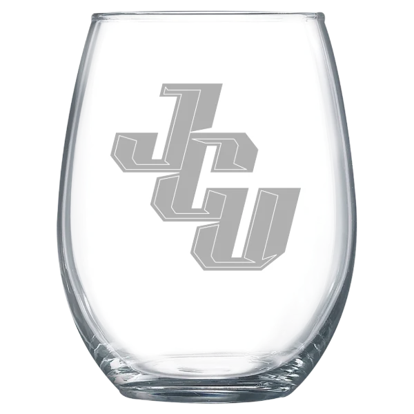 John Carroll University Polar Camel 15 oz. Stemless Wine Glass