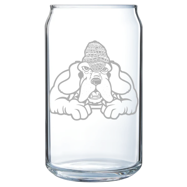 John Jay College of Criminal Justice Polar Camel 16 oz. Can Glass